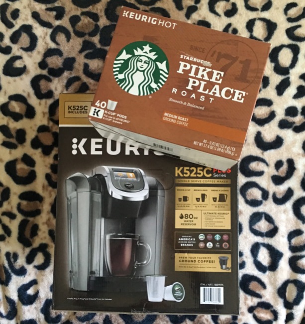 I was so shocked when Cody and I opened this gift. Everyone knows, COFFEE IS ESSENTIAL!